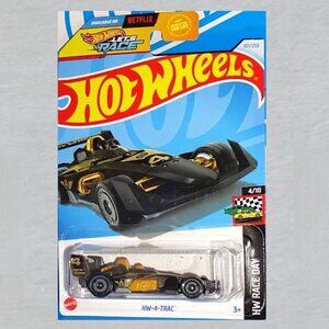 Hot Wheels-4-TRAC BLACK